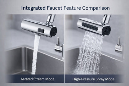 Living Lekker™ Smart Dual-Mode Kitchen Faucet