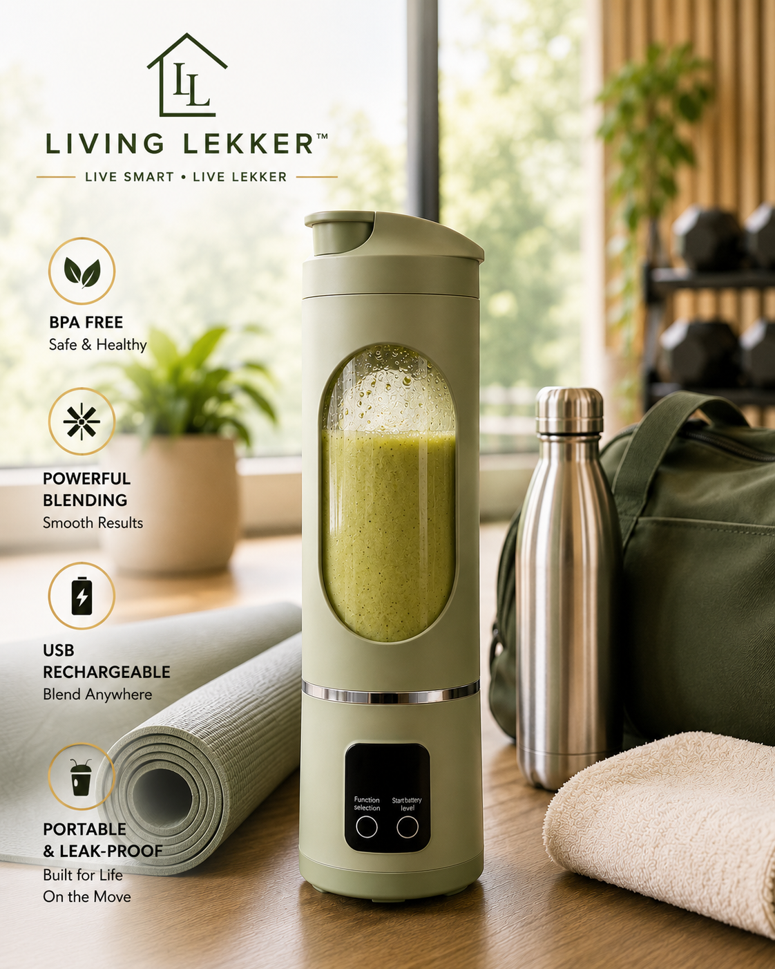 Living Lekker™ Nutrition Blender
