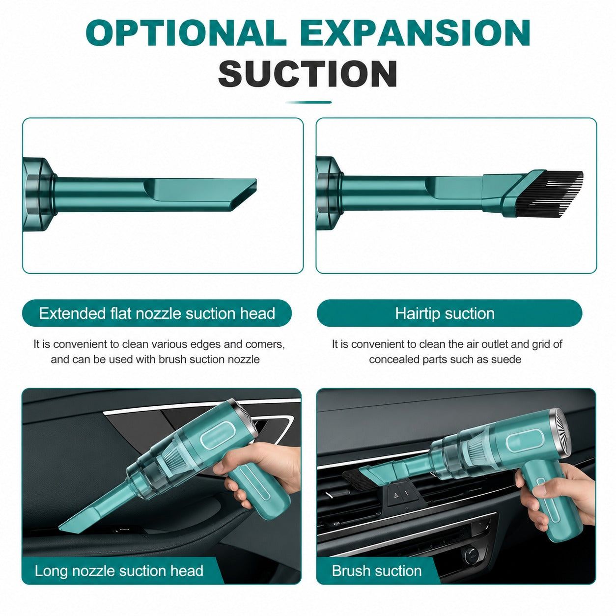 Living Lekker™ High-Power Portable Vacuum Cleaner